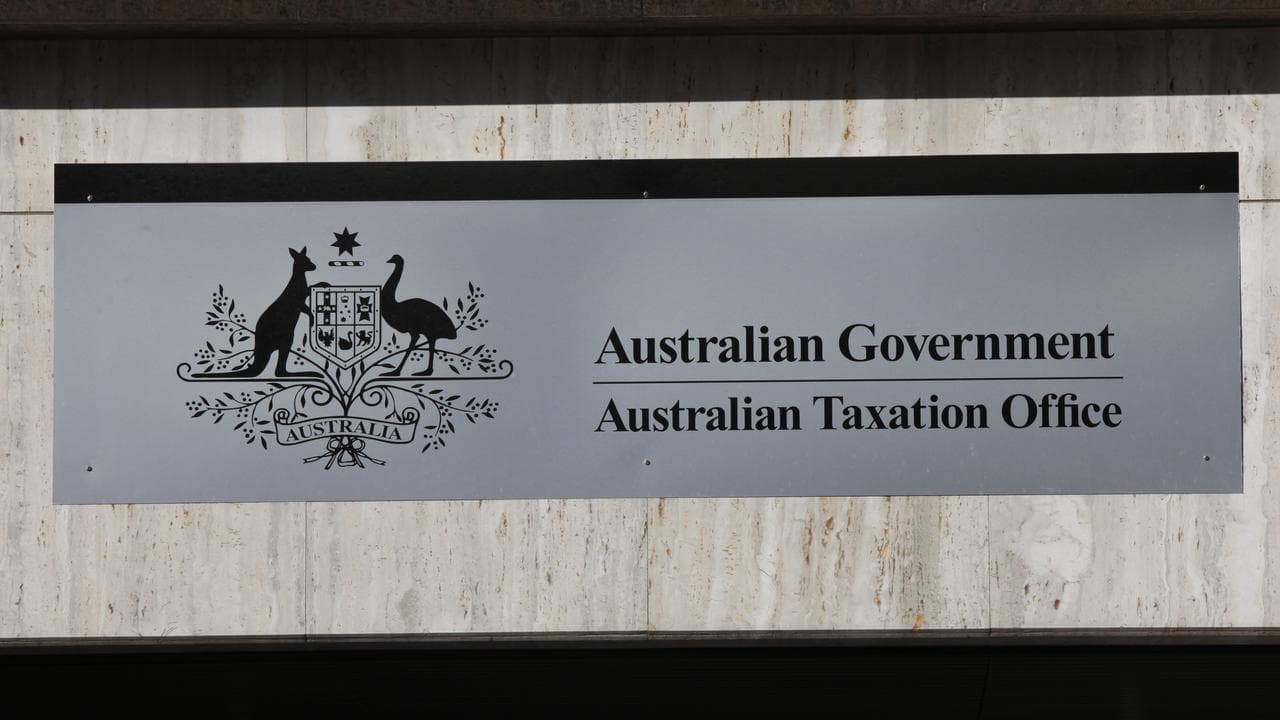 Signage for the Australian Taxation Office (file image)