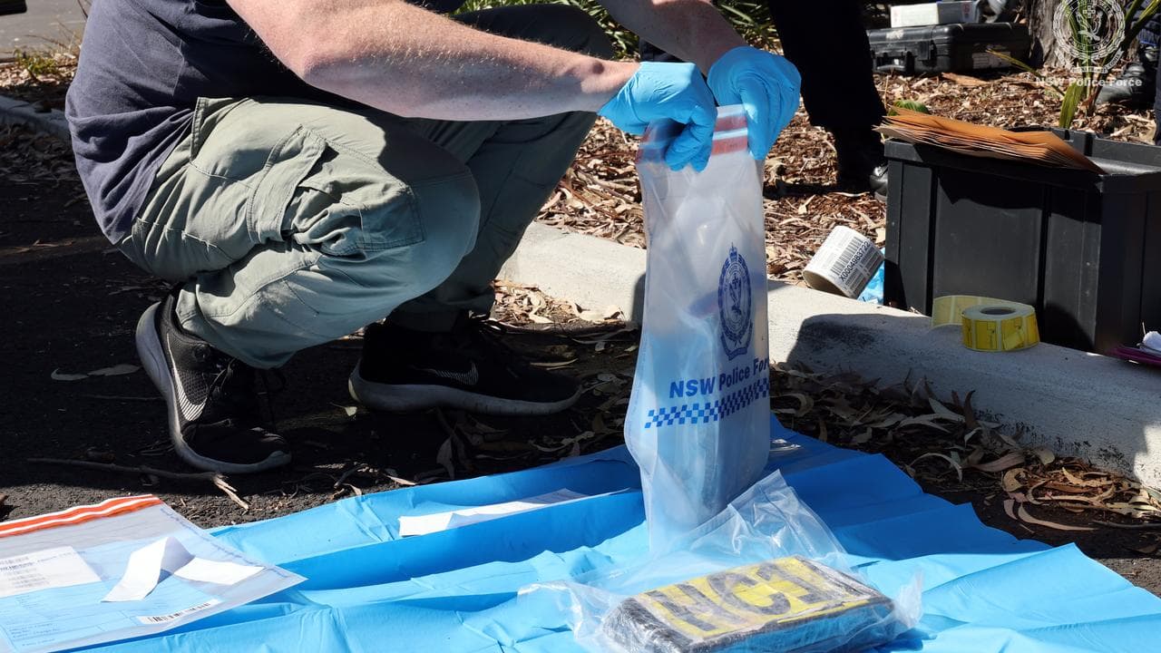 Some of the cocaine seized