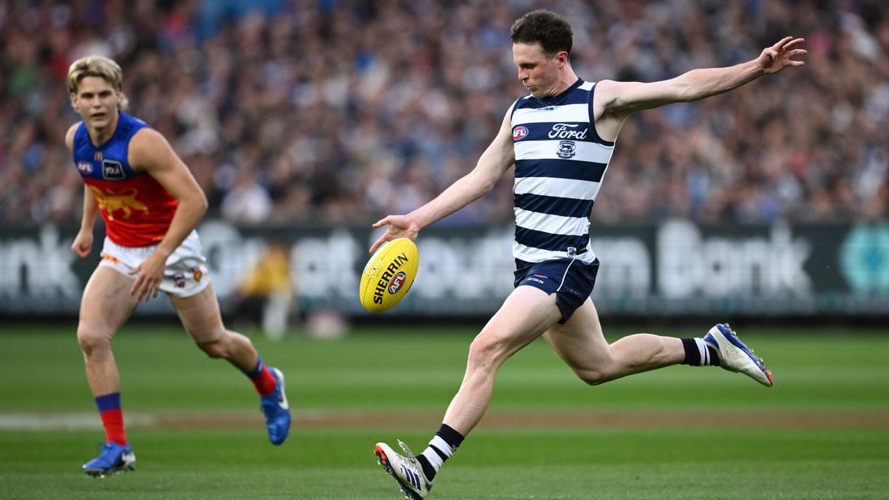 Geelong's Max Holmes.