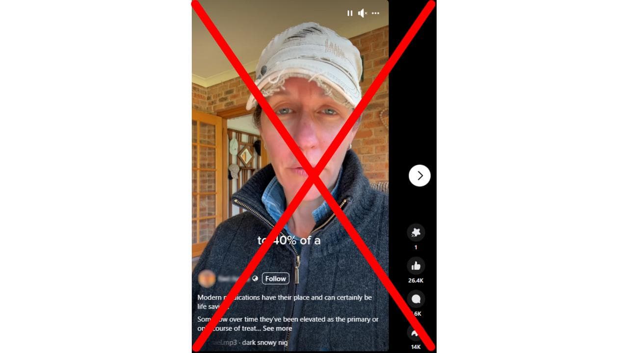 Reel in which woman claims medications have to be toxic for approval.