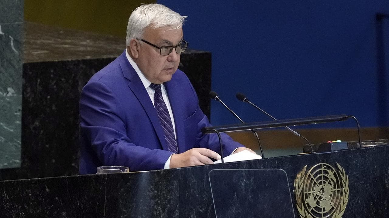 Russian Dep Foreign Minister Sergey Vershinin at Summit of the Future