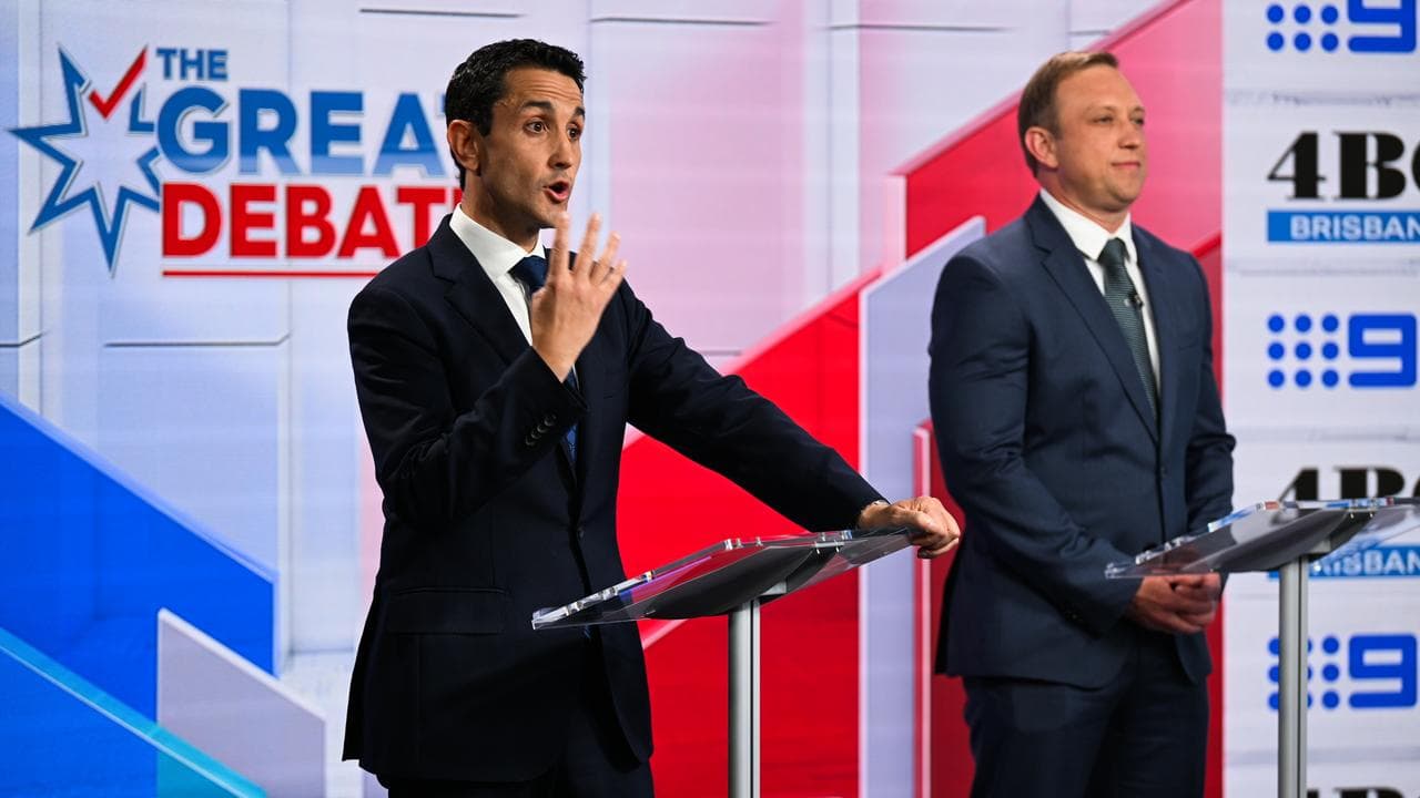 David Crisafulli and Steven Miles