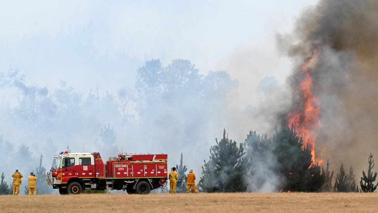 A bushfire in Victoria (file image)