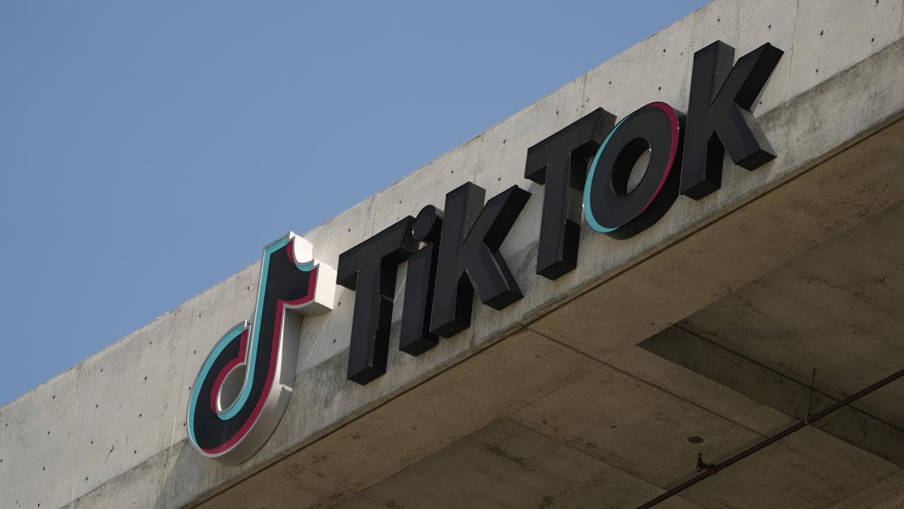 TikTok sign