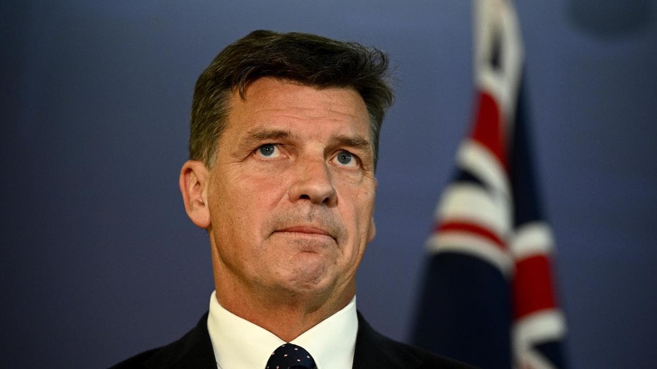 Shadow Treasurer Angus Taylor