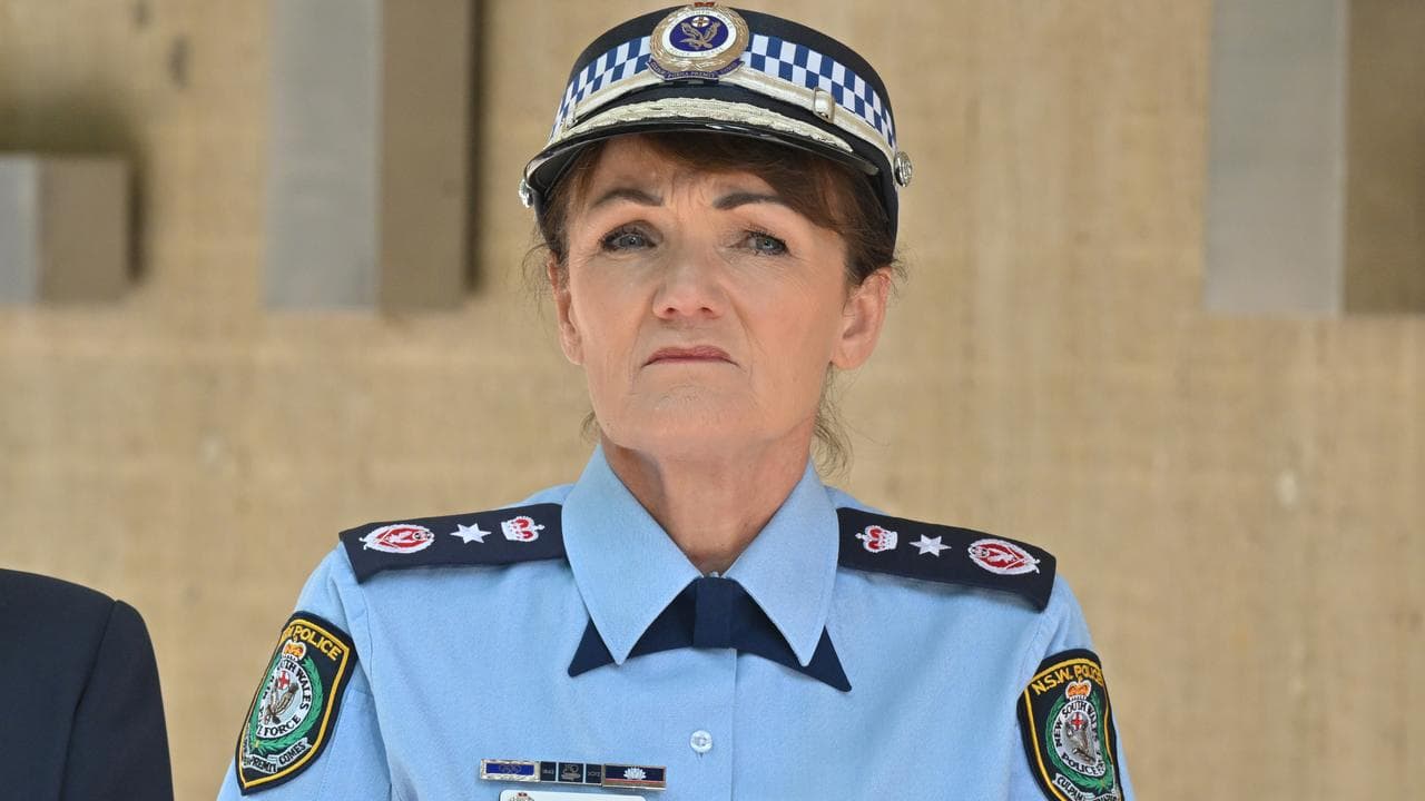 NSW Police Commissioner Karen Webb.