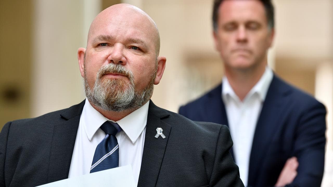 President of the Police Association of NSW Kevin Morton.