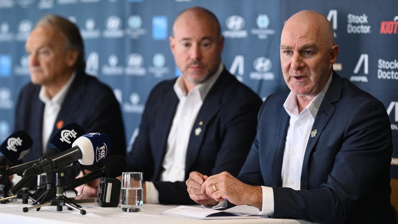 Brian Cook, president Luke Sayers and deputy CEO Graham Wright.