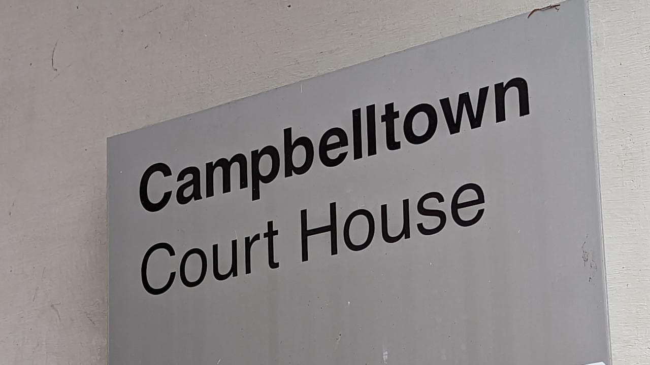 Signage at Campbelltown Court House (file image)