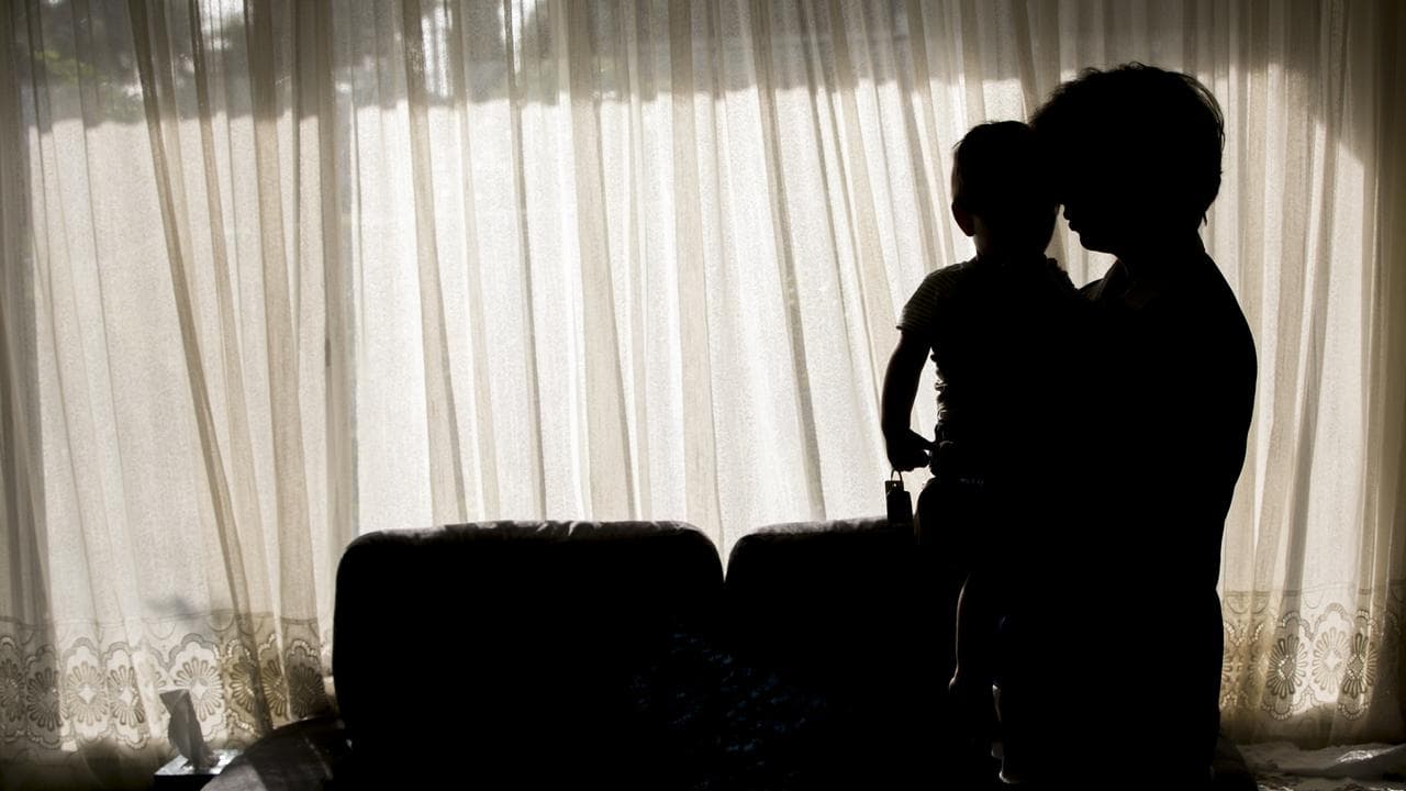 A family on a bridging visa (file image)