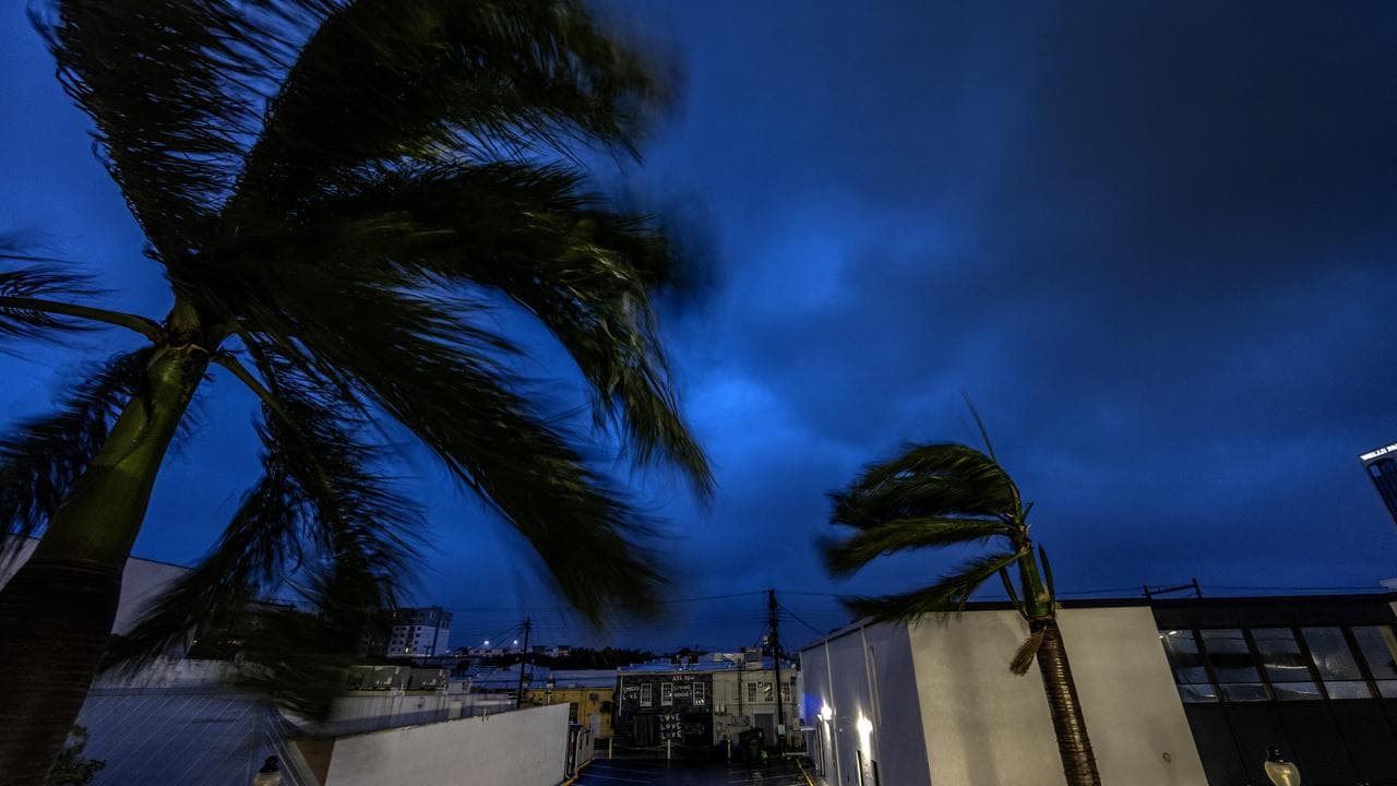 Hurricane Milton loooms as a category-three storm in Sarasota, Florida