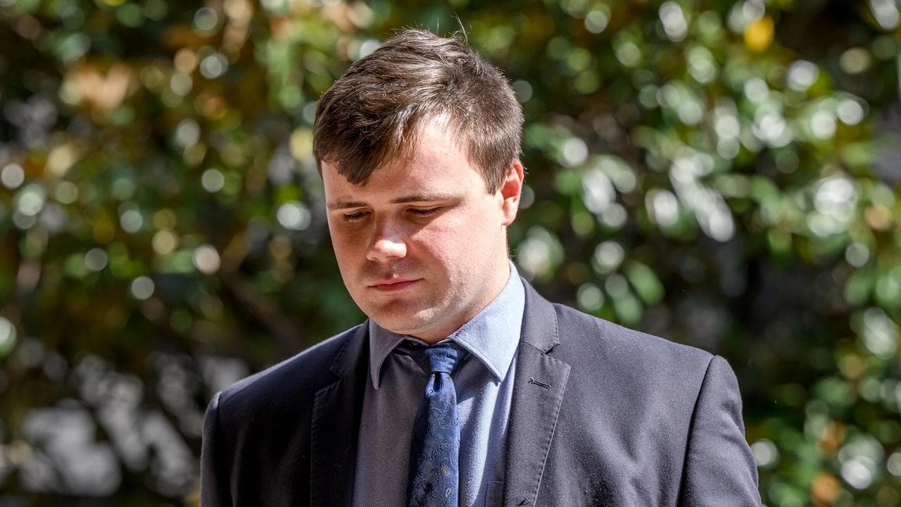 Nicholas Filmer arrives at the Downing Centre Local Court