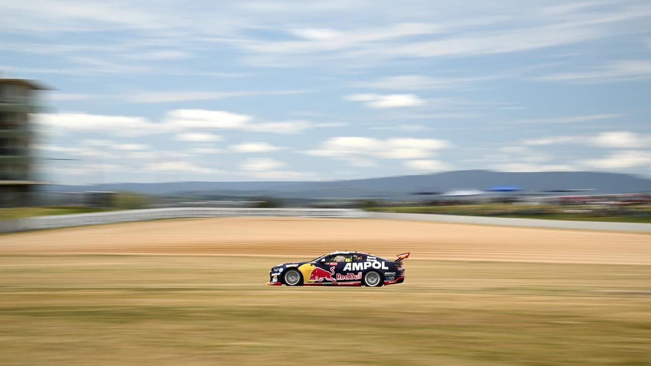 Broc Feeney in his Chevrolet Camaro.