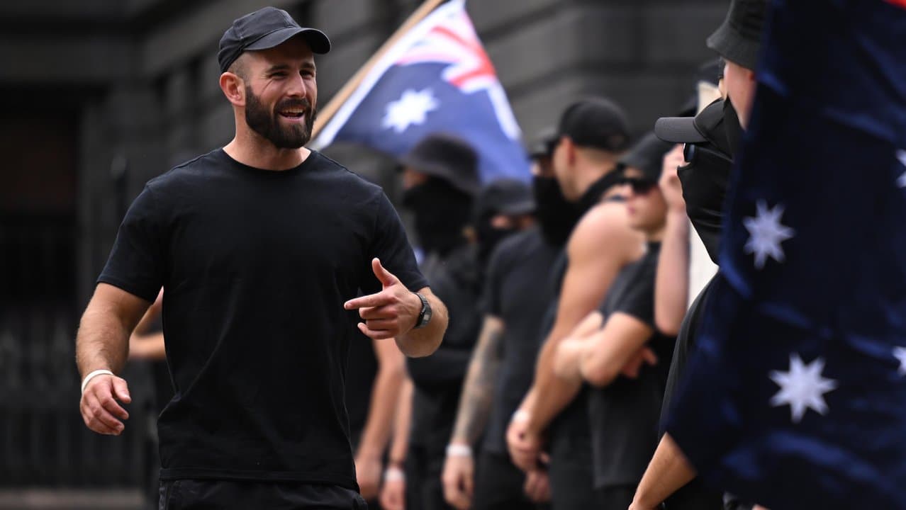 Neo-Nazi leader Thomas Sewell (file)