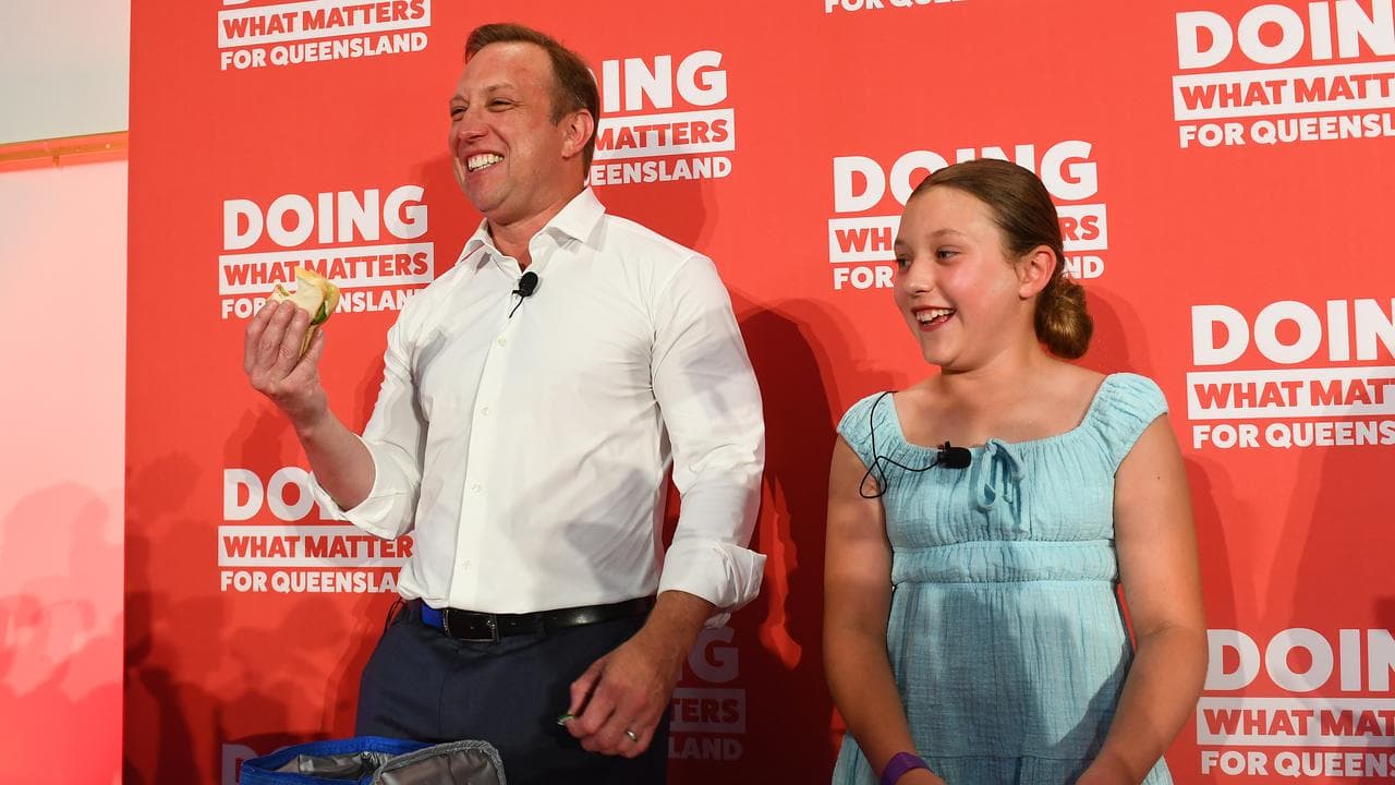 Steven Miles and daughter Bridie