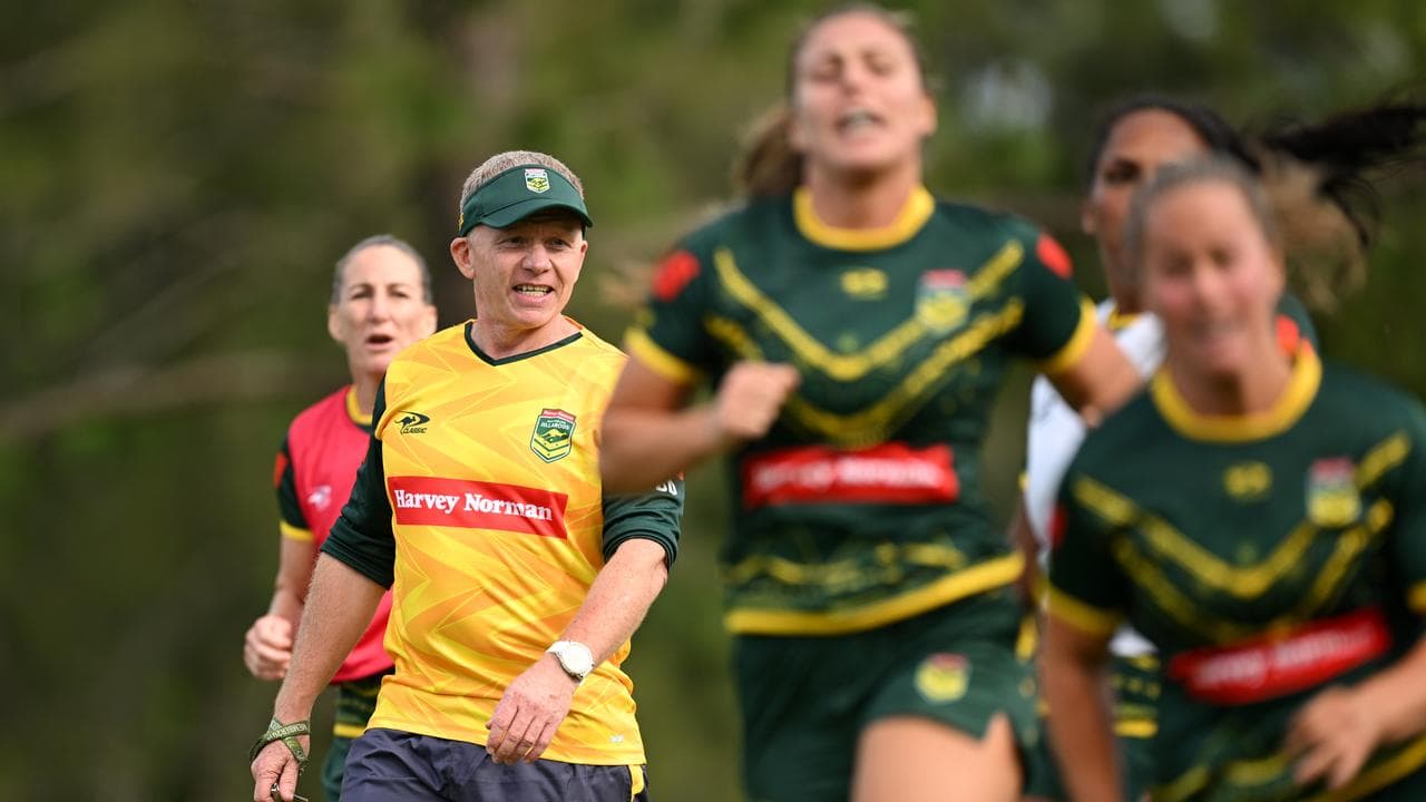 Jillaroos coach Brad Donald.