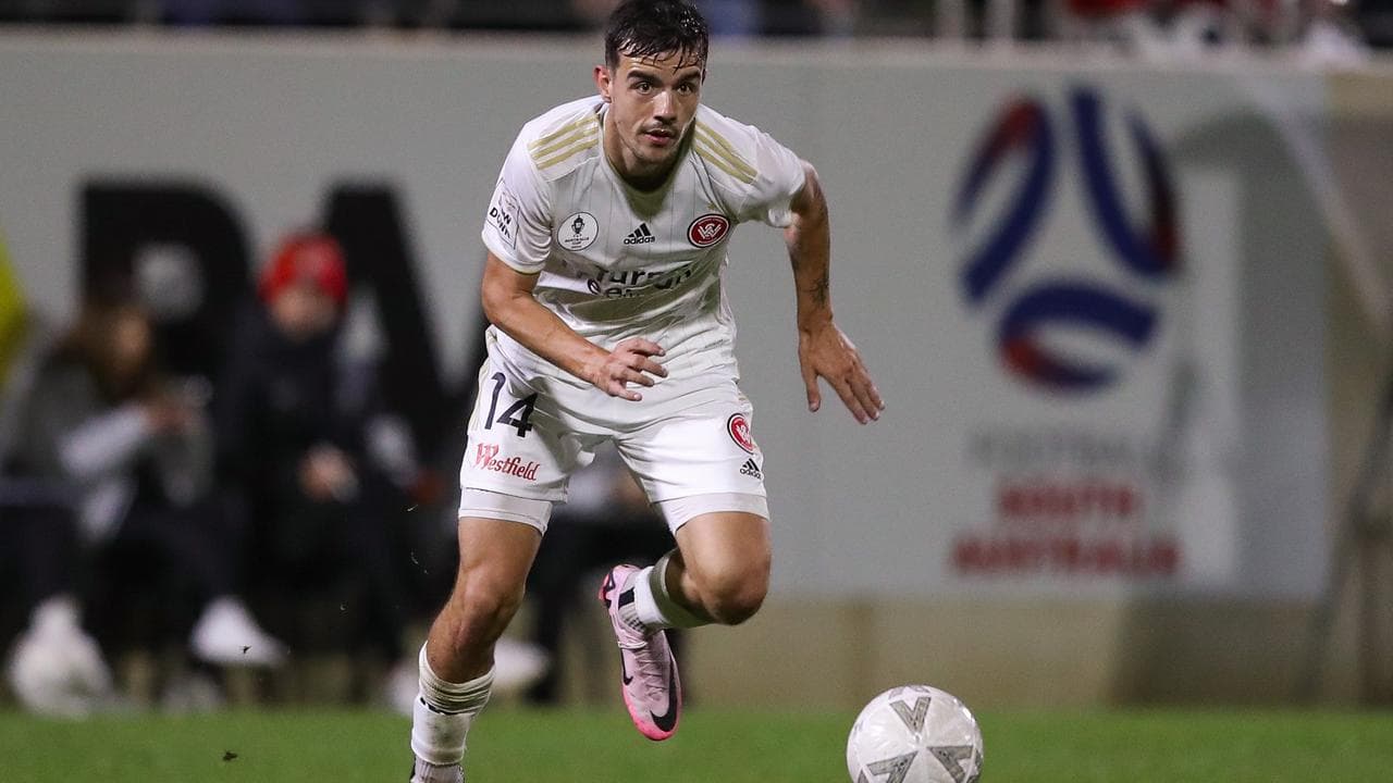 The Wanderers' Nicolas Milanovic.