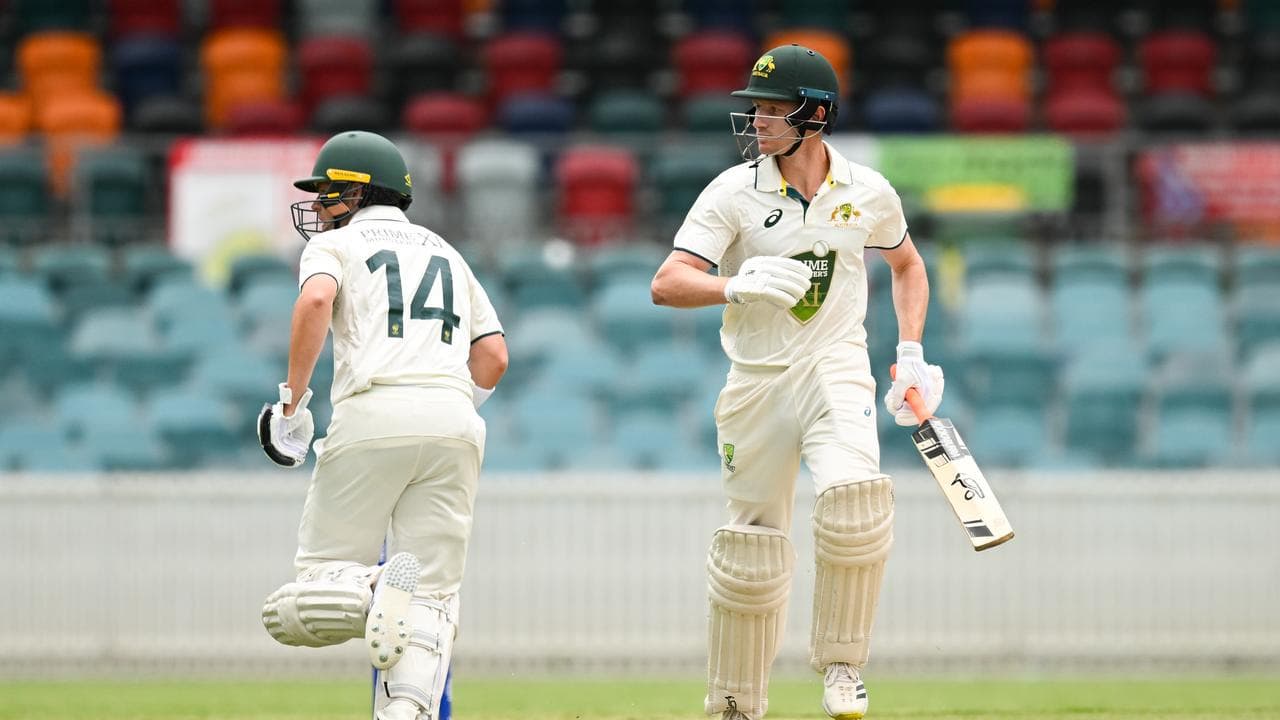 Marcus Harris and Cameron Bancroft.