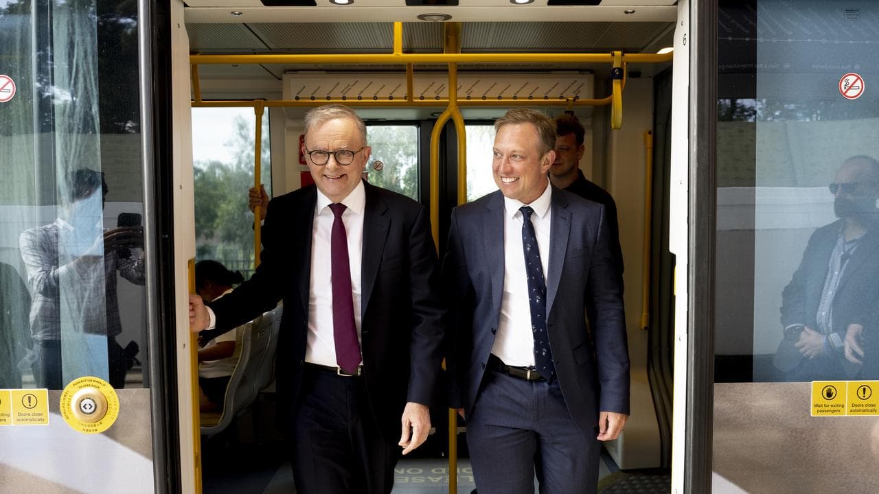 Anthony Albanese and Steven Miles