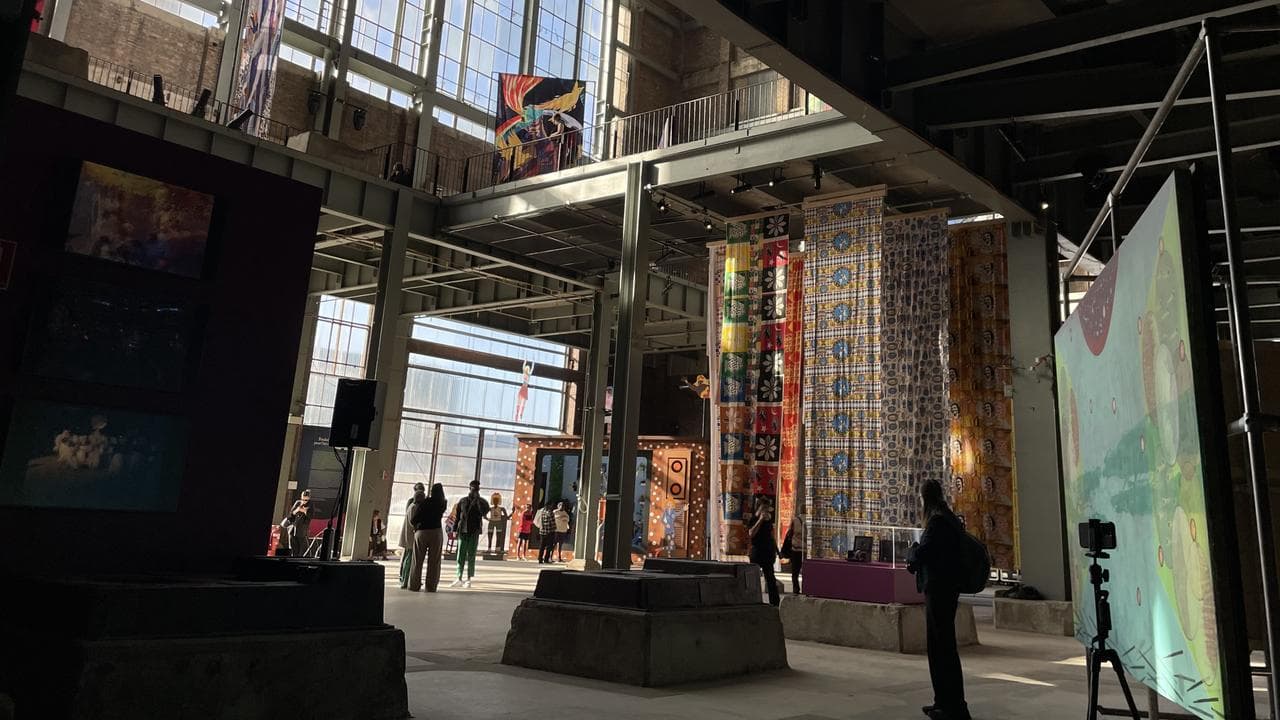 Biennale of Sydney 2024 exhibition at the White Bay Power Station