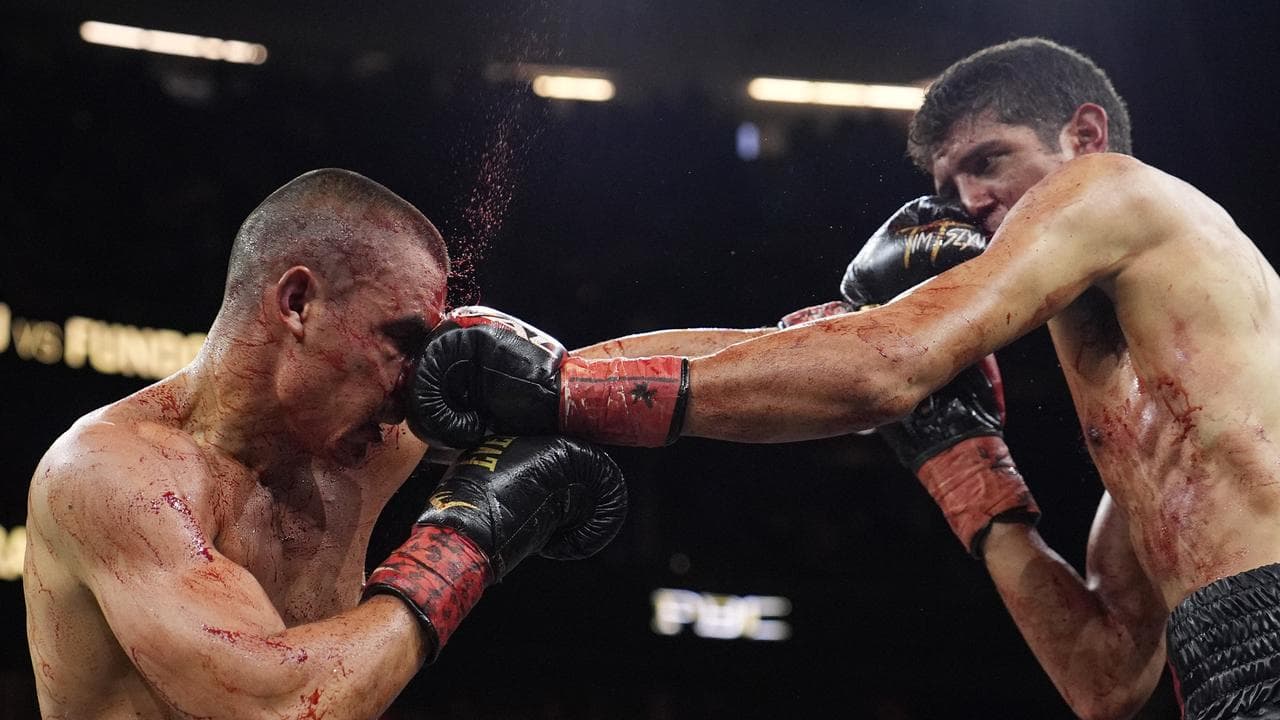 Tim Tszyu against American Sebastian Fundora in a real bloodbath.