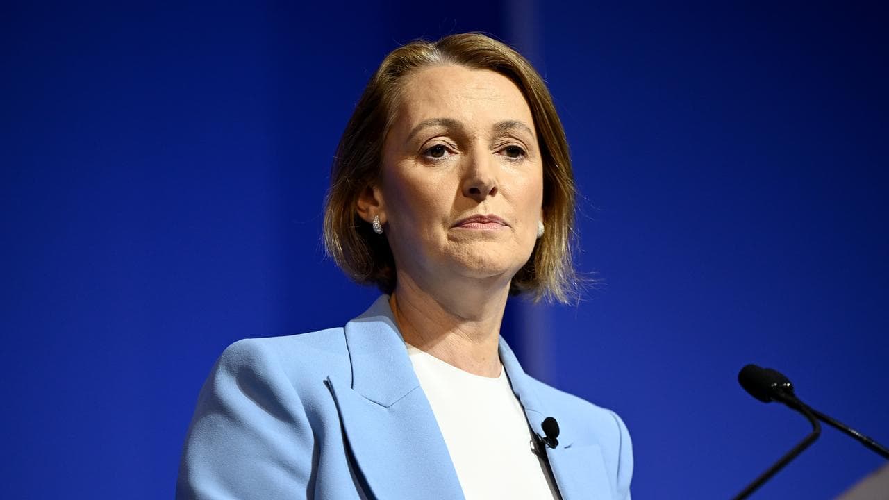 Telstra CEO Vicki Brady addresses the AGM