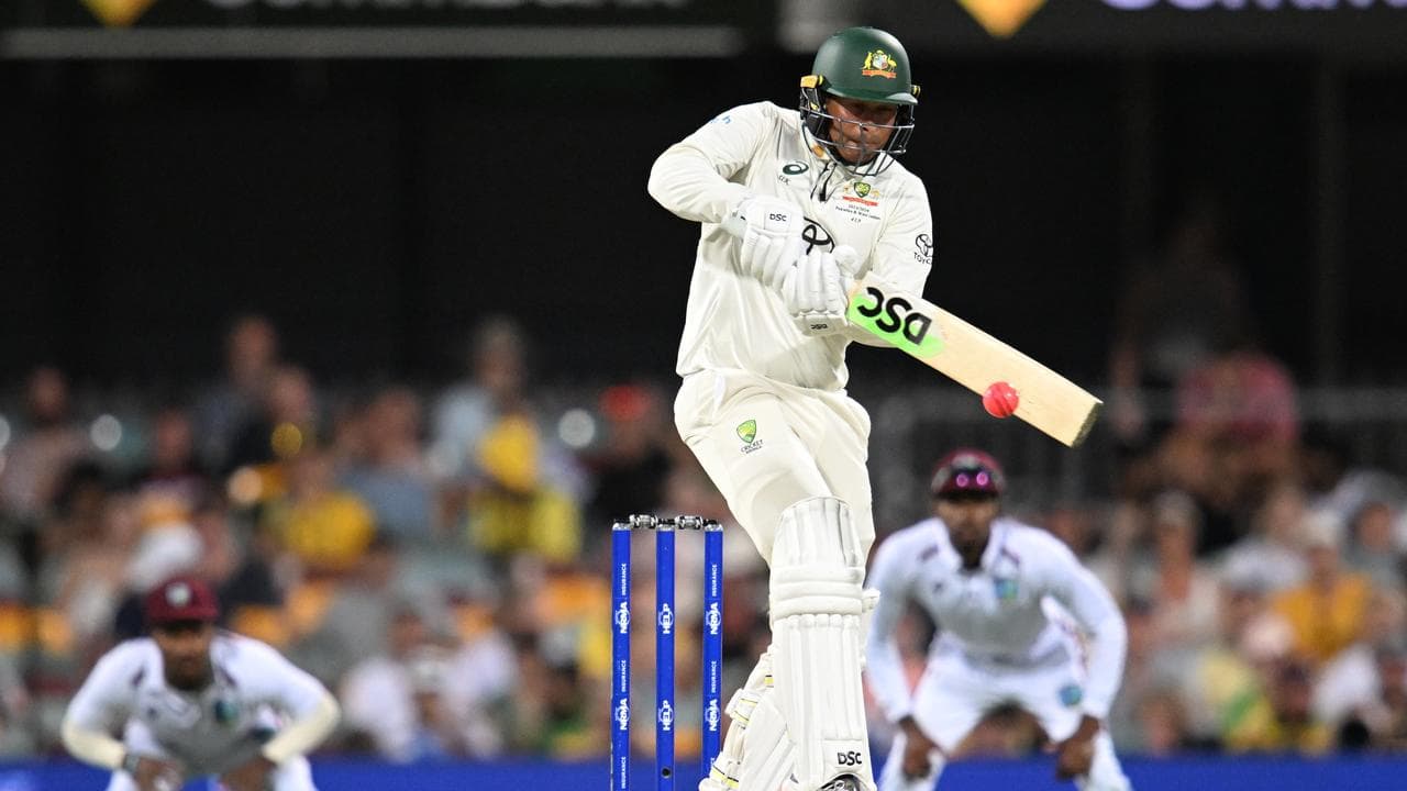 Australian veteran Usman Khawaja.