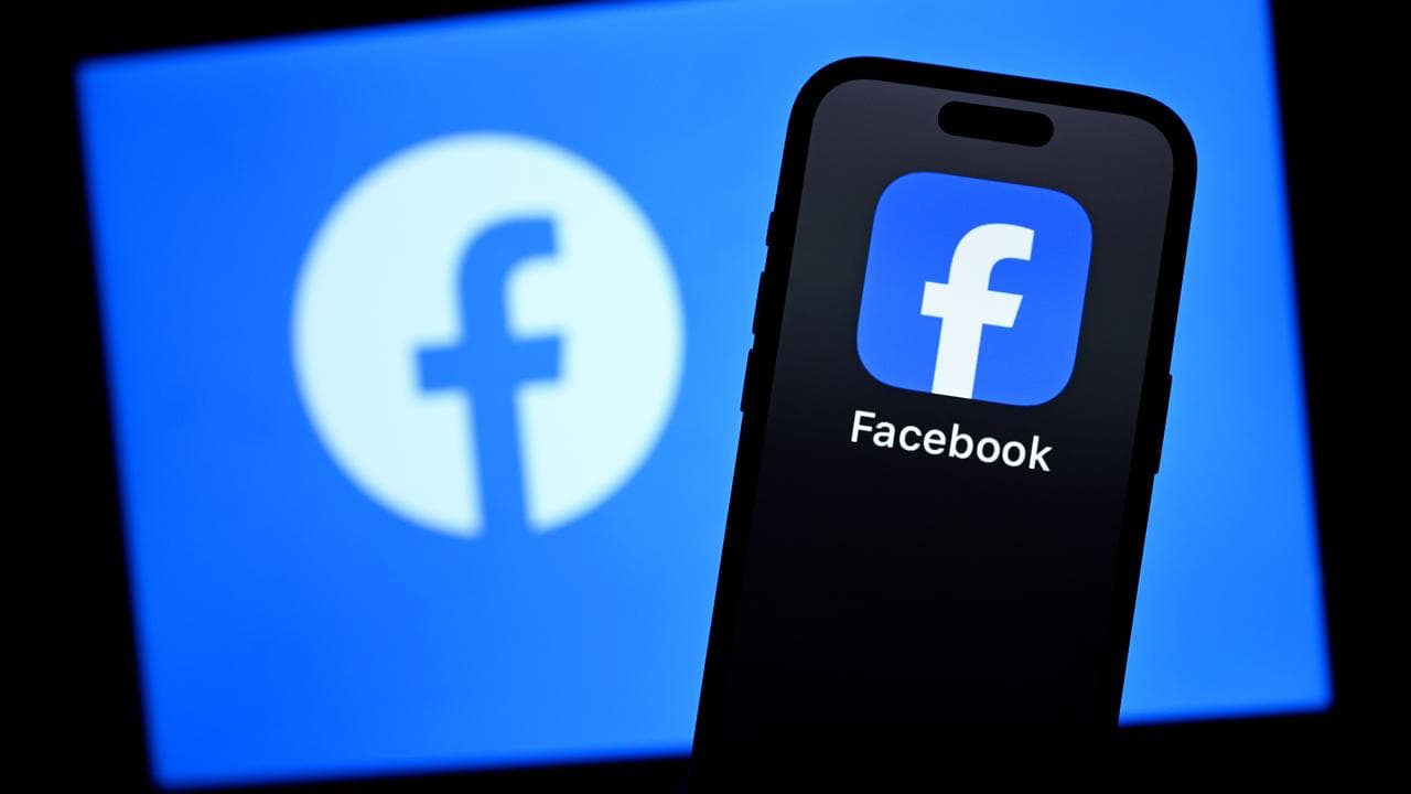 The logo of social media app Facebook (file image)