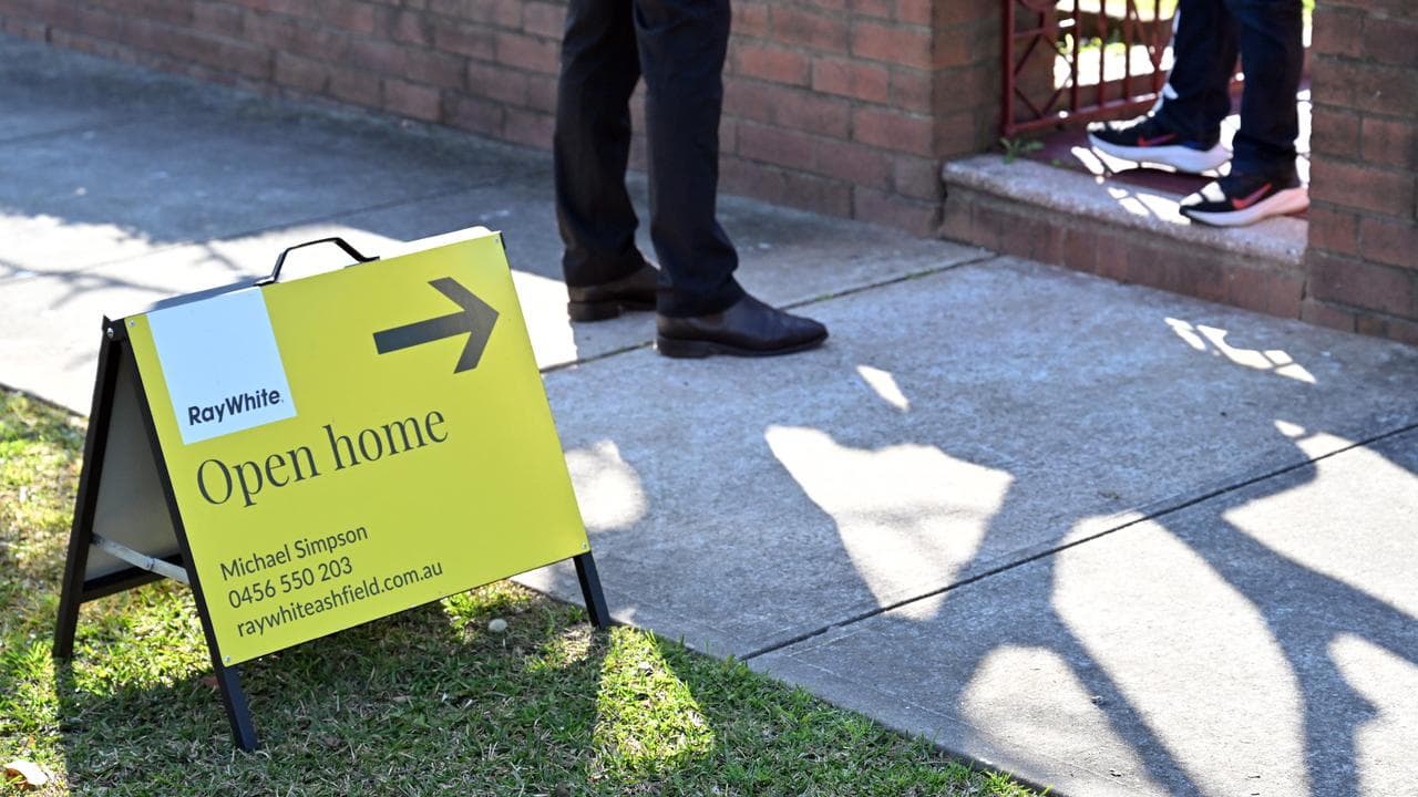 An open house inspection in Sydney (file image)