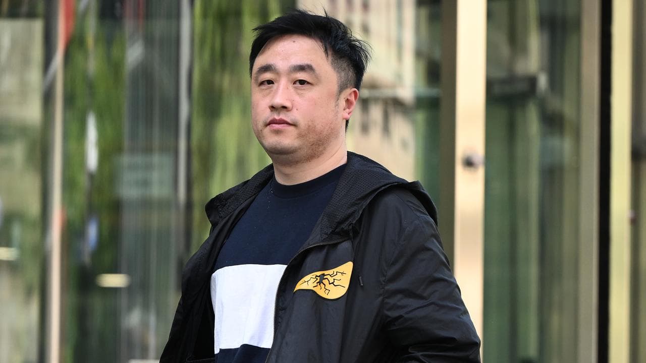 Wei Wang departs the County Court of Victoria