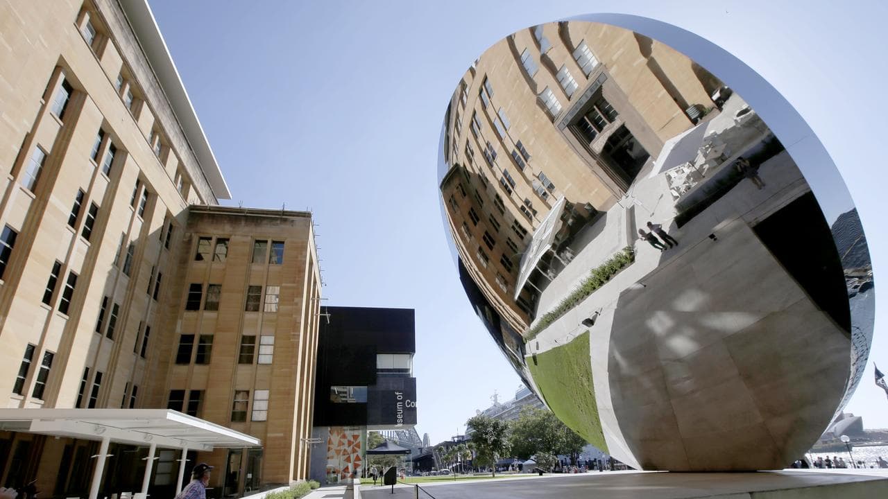 Sky Mirror is displayed at the Museum of Contemporary Art in 2013