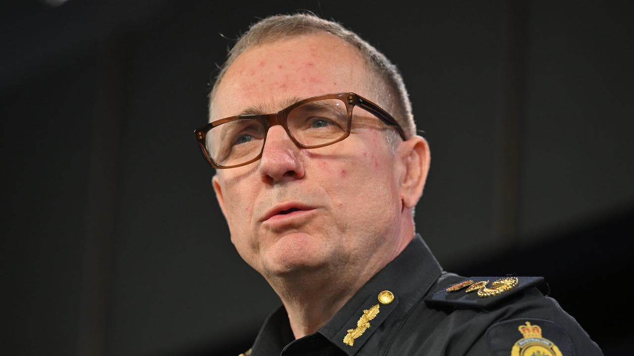 Australian Border Force head Michael Outram