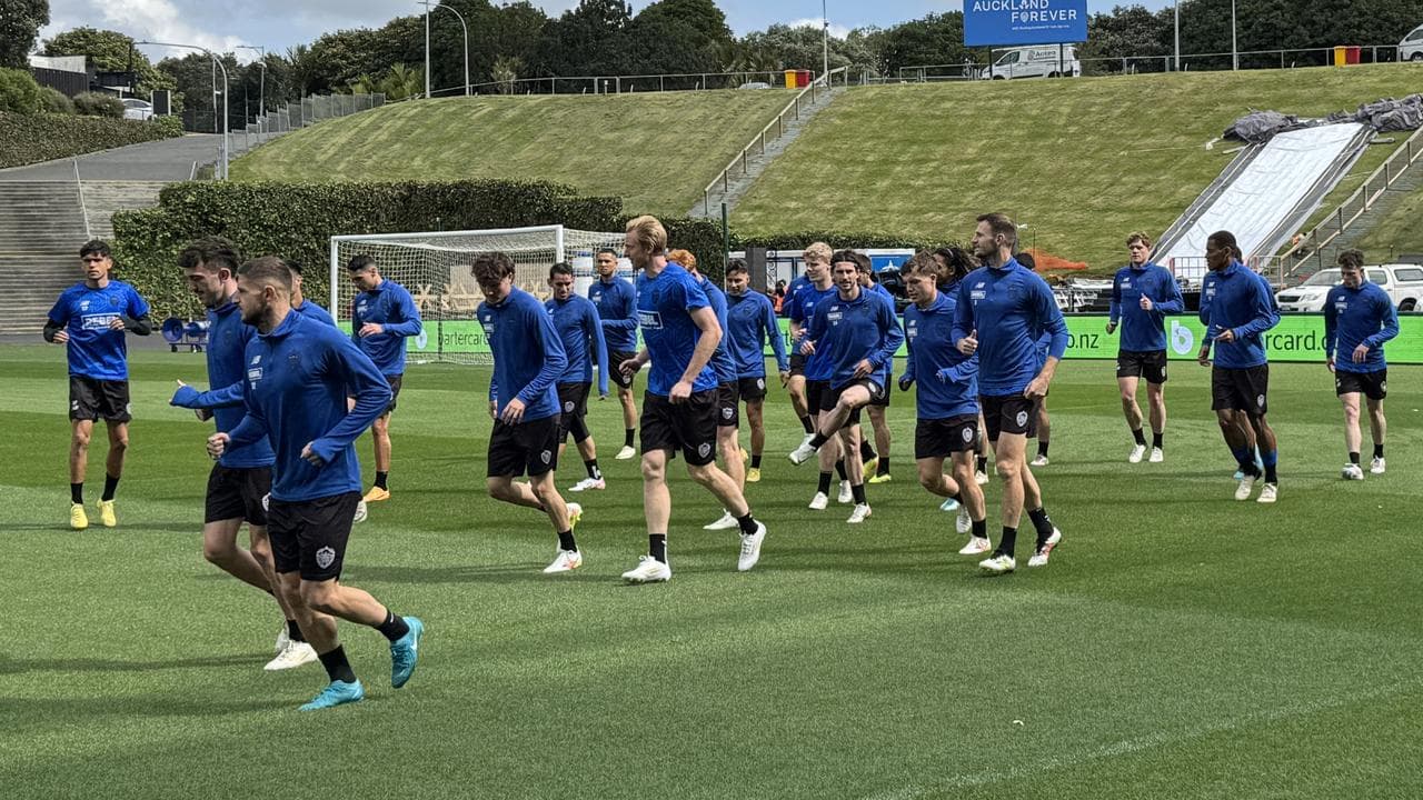 Auckland FC players.