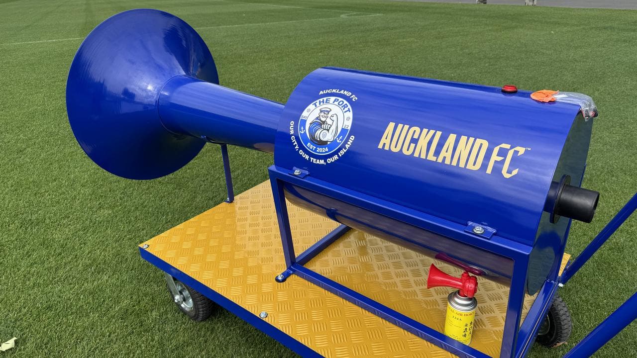 Auckland FC horn.