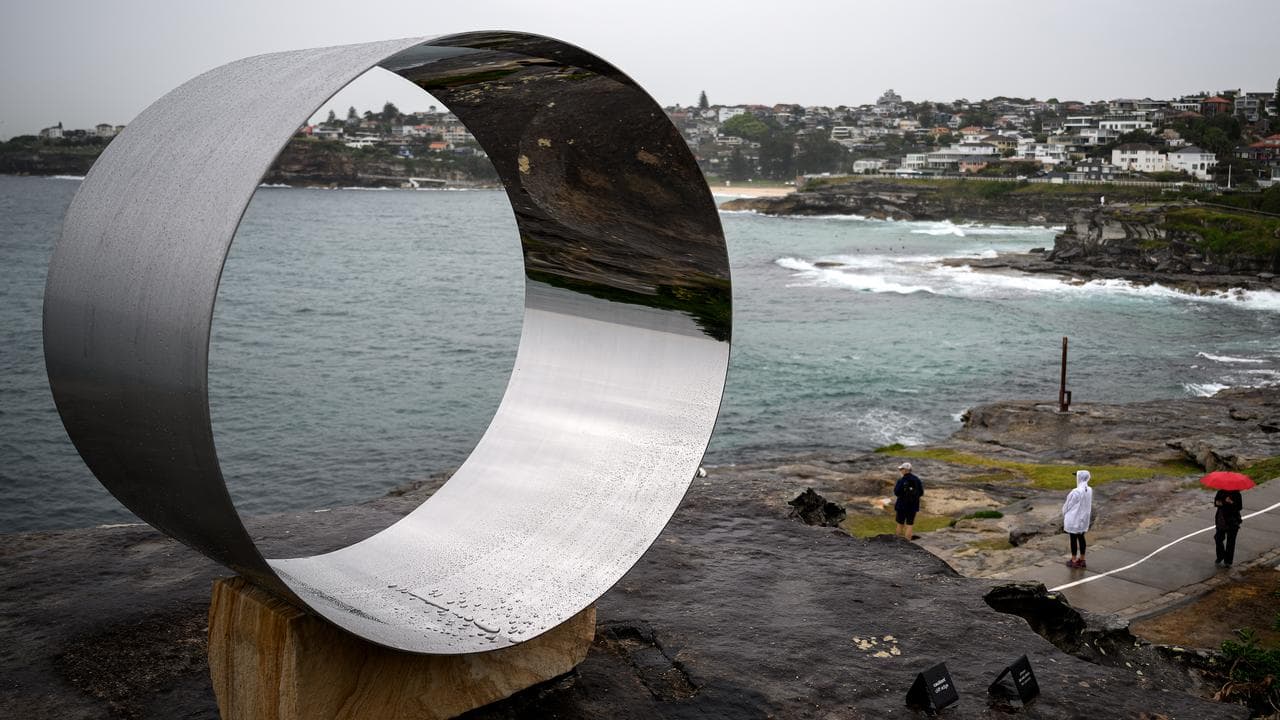 Sculpture by the Sea along the Bondi to Tamarama Coastal walk