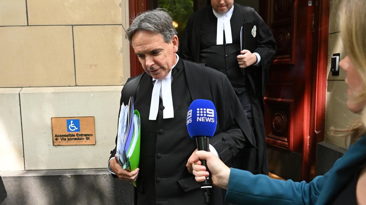 Defence barrister Dermot Dann departs from the Supreme Court