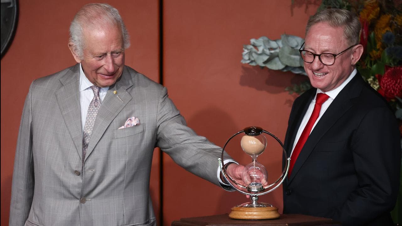 King Charles at NSW parliament