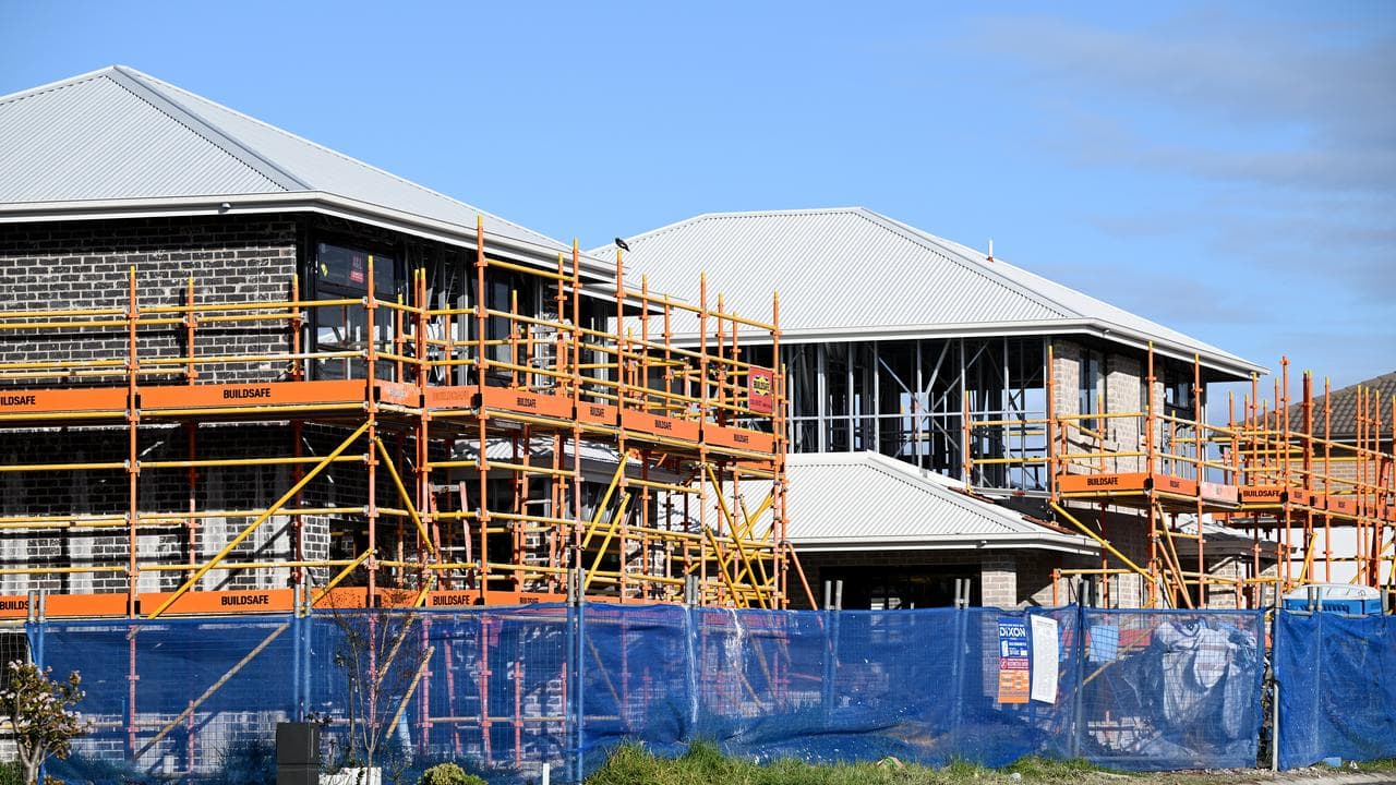 Housing under construction