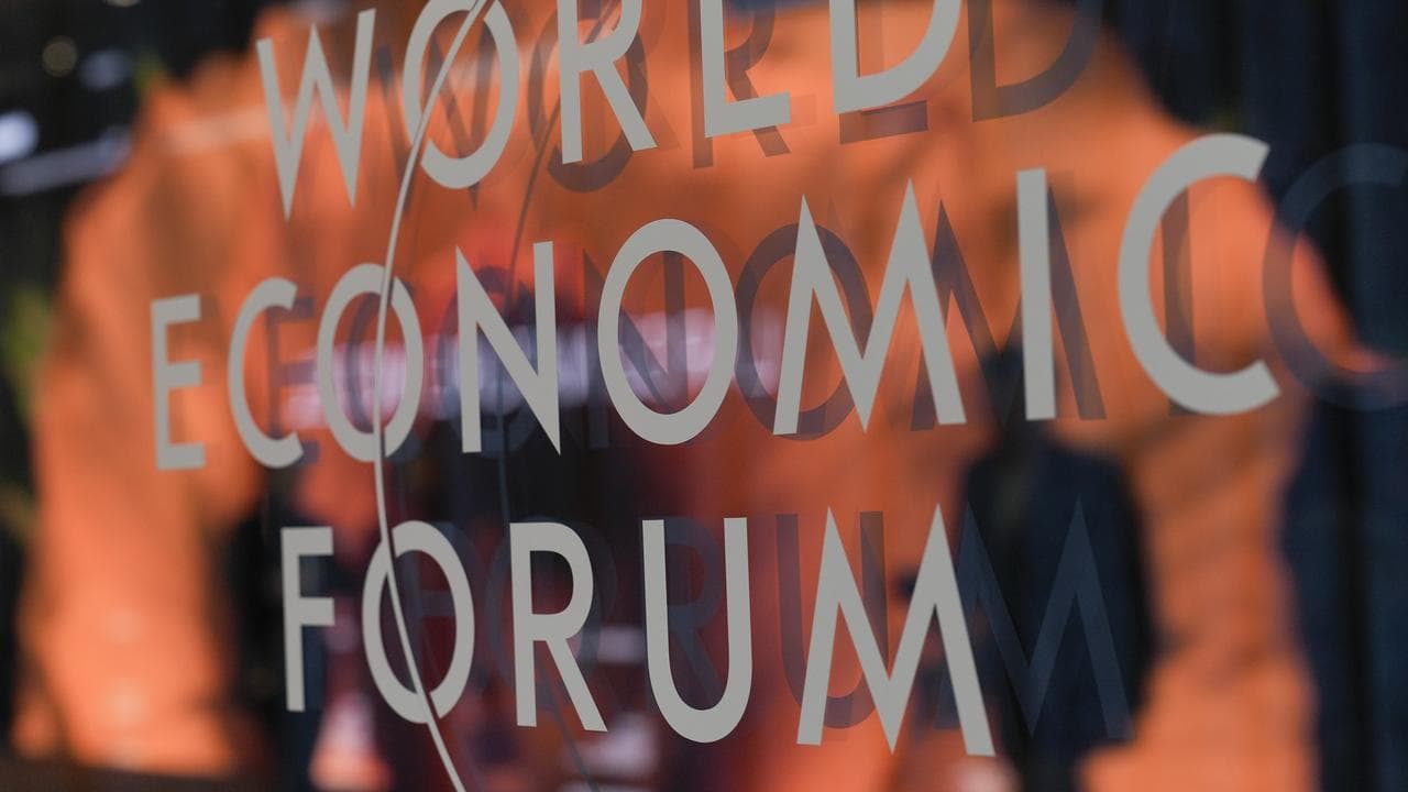 World Economic Forum logo.