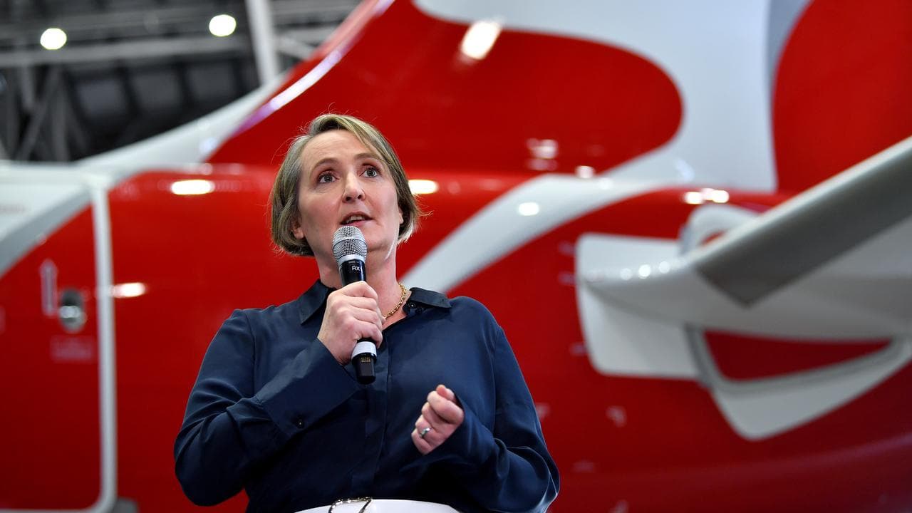 Qantas CEO Vanessa Hudson (file image)