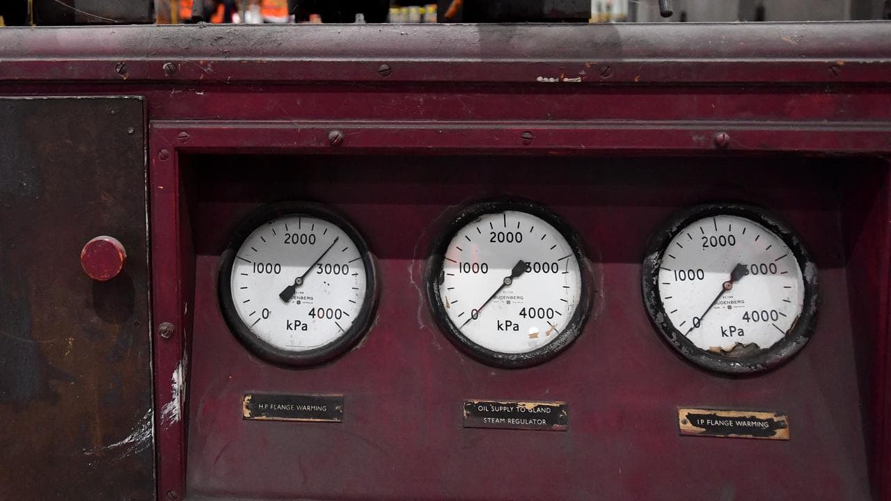 Decommissioned machinery at the Liddell Power Station, Muswellbrook,