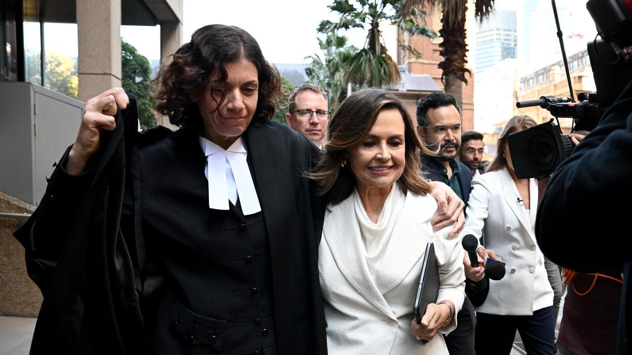 Sue Chrysanthou KC (left), and Lisa Wilkinson (file image)