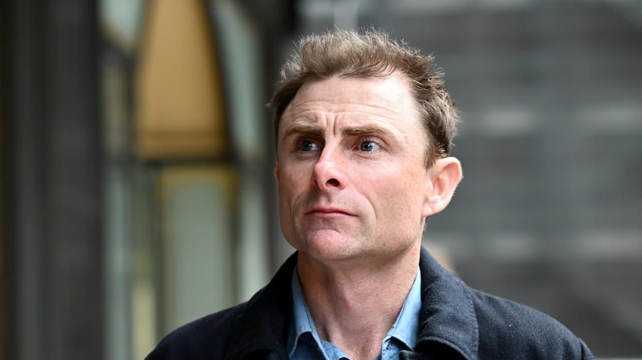 Daniel Muston arrives at Downing Centre Local Court