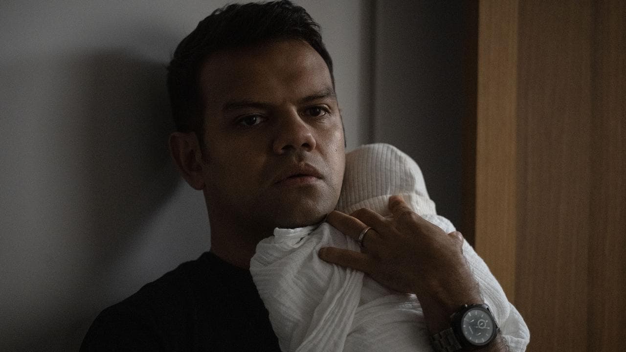 Meyne Wyatt plays Fergus in the Indigenous horror film The Moogai.