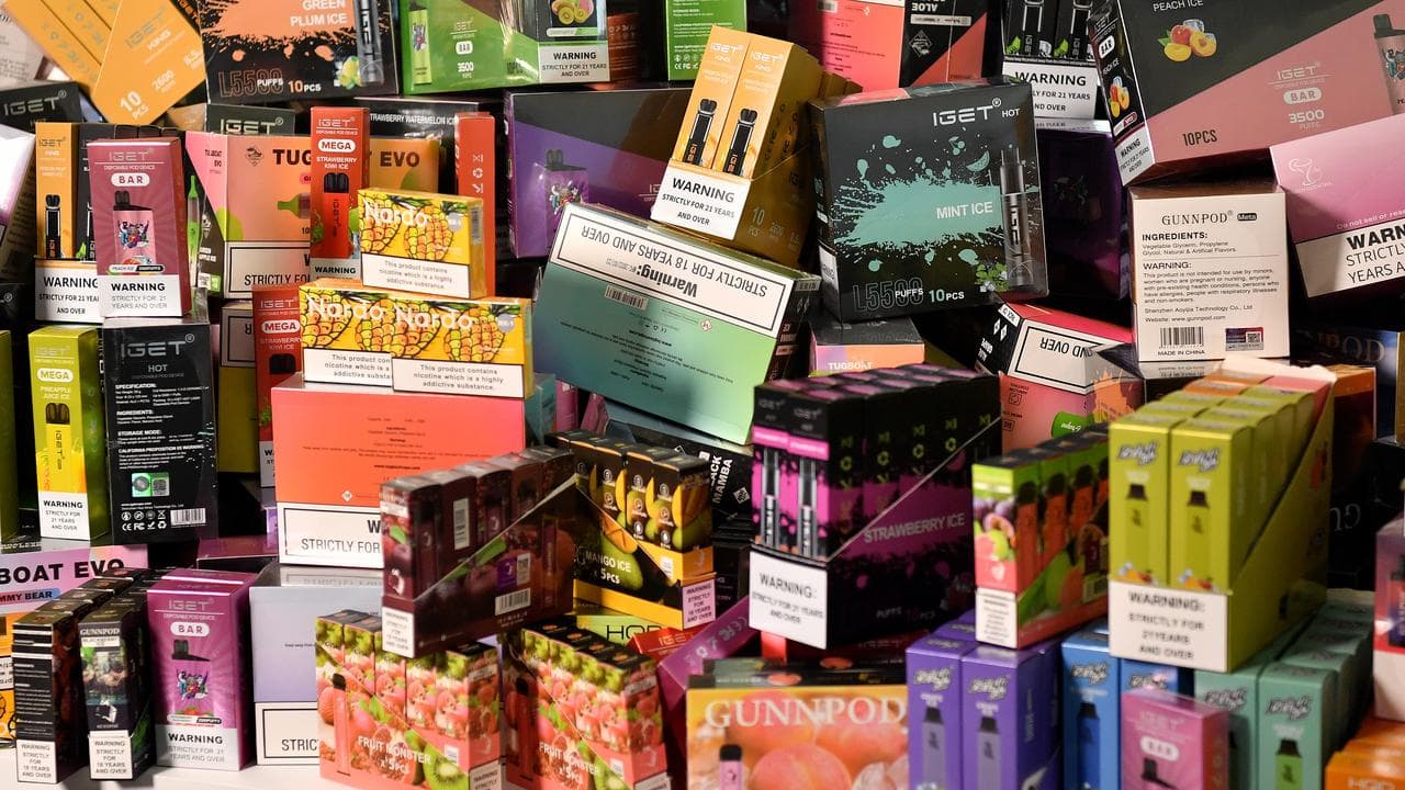 Illegal vapes