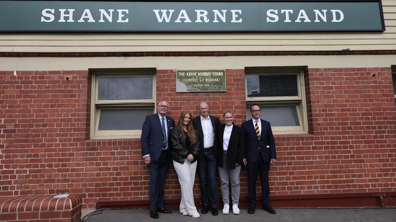 Shane Warne Stand.