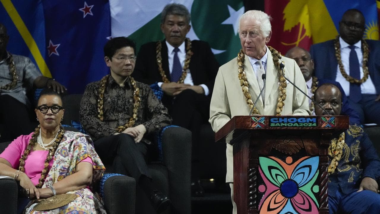 King Charles addresses CHOGM