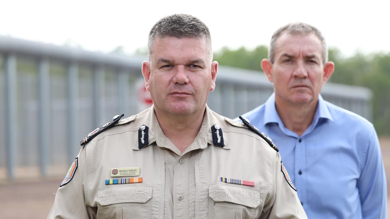 NTCorrections Commissioner Matthew Varley (file image)