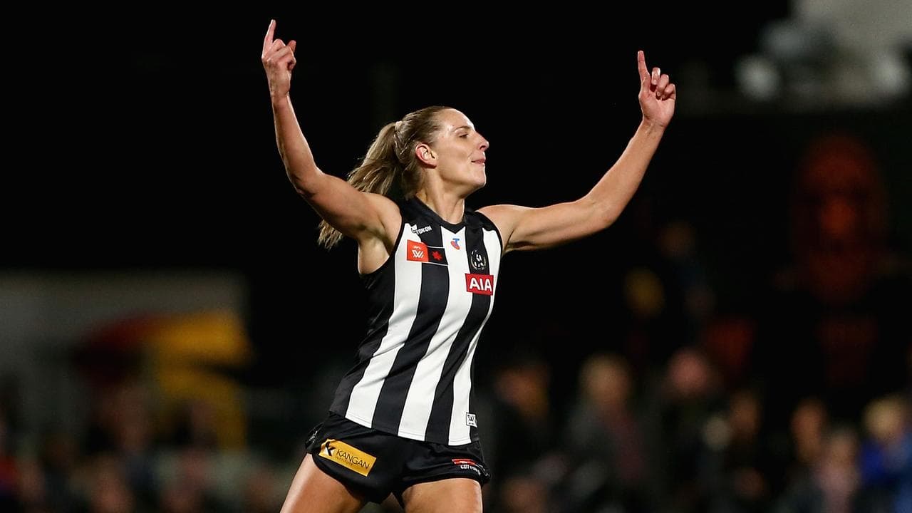 Imogen Barnett of the Magpies.