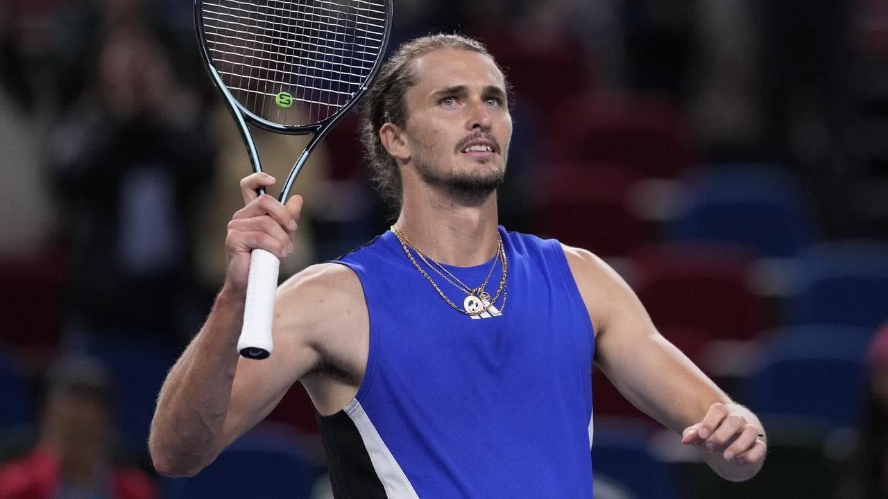 Germany's Alexander Zverev